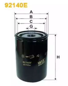 WIX FILTERS 92140e -  Масляный фильтр